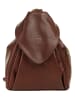 piké City Rucksack ANNA MARIA echt Leder in braun
