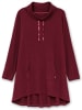 sheego Sweatshirt in weinrot