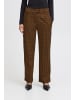 ICHI Casual Hose IHKATE Loose fit in Monk's Robe Check Jacquard