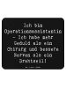 Mr. & Mrs. Panda Maus-Pad Spruch Geduld Operationsassistentin mi... in Schwarz