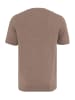 Felix Hardy T-Shirt in Braun-Grün Meliert