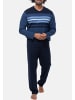 Ammann Schlafanzug Cotton in Nightblue