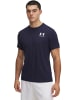 Under Armour Sportshirt "Heatgear Fitted T-Shirt" in Blau