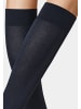 Kunert Socken Sensual Cotton extra fein in Marine