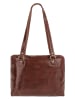 piké Handtasche echt Leder in braun