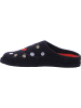 Tofee Pantoffel in schwarz