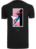 F4NT4STIC T-Shirt T-Shirt 'Marvel Comics Black Widow Roof Jump' in schwarz