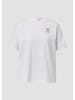 QS T-Shirt in 01D0_weiß