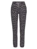 Vivance Active Pyjama in lila, anthrazit-gemustert