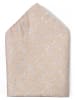 Roy Robson Fliege und Einstecktuch in beige - 0001