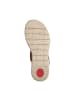 Tamaris Ledersandalen Comfort Grau