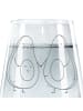 Mr. & Mrs. Panda Glas Avocado Pärchen ohne Spruch in Transparent