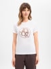 JOOP! T-Shirt in weiß braun