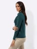 creation L Modal-Mix-Pullover in petrol