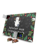 Mr. & Mrs. Panda Adventskalender Berater Leidenschaft mit Spruch in Kreidetafel