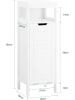 SoBuy Wäscheschrank in Weiß - (B)30 x (H)90 x (T)30cm
