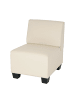 MCW Modulare Garnitur Moncalieri, Sessel ohne Armlehne, creme