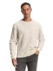Tom Tailor Pullover STRUCTURED CREWNECK KNIT in Beige
