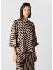 comma Bluse in 89A2_dunkelbraun