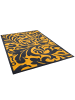 Pergamon Designer Teppich Passion Barock in Anthrazit Curry