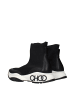 Jimmy Choo Schwarz Stoff Knöchel Stiefel