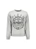 Plein Sport Graues Baumwoll-Sweatshirt