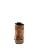 Camel Active Lederschuh mit Gummiprofil in Cognac
