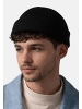 Yuhu Fisherman Beanie aus Polyester Unisex Mütze in Schwarz