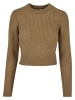 Urban Classics Crew Neck Jumpers in warmsand