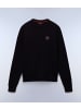 Napapijri Pullover "D-Prado C" in Schwarz