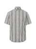 Hemd in indigo beige - 0004
