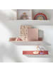 LA FACTORY Regale für Kinderbücher HEAD IN THE CLOUDS, 3er-Set in Rosa