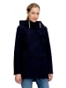 AMBER & JUNE Winterjacke mit Kapuze in Dunkelblau