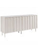 Beliani Sideboard CLUNES in Beige - (W) 160 x (H) 75 x (L) 38 cm