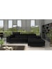 MF Design Ricky Recamiere Rechts in Schwarz -  (L) 205 x (B) 281 x (H) 88 cm