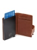 The Chesterfield Brand Kaunas Geldbörse RFID Schutz Leder 7.5 cm in cognac