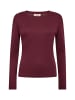 Mos Mosh Langarmshirt in aubergine