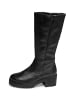 VITAFORM Echt Leder & vitaform Stretch Stiefel in schwarz