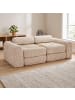 relaxdays 10tlg. Kinder-Spielsofa Set "Cord" in Beige - (B)108 x (H)32 x (T)50 cm