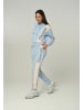 Tom Barron Trainingsanzug Tracksuit With Zipper Top And Emboidery Aplique Design in blau