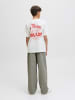 JACK & JONES Junior Baggyhose JPSTOWEN CADE PLEATED JOGGER JNR in mulled basil