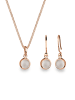 Elli Schmuckset 925 Sterling Silber in Rosegold