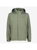 cmp Regenjacke Jacket Snaps Hood in Khaki