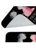 Mr. & Mrs. Panda Badezimmer Matte Axolotl Liebe mit Spruch in Schwarz