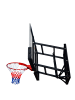 Prosport Basketballkorb zur Wandmontage in Schwarz 80x140x128.2cm