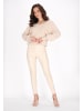 faina Women Sweater in Beige