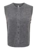 ONLY Weste in Dark Grey Melange