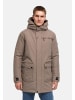 STONE HARBOUR Wintermantel Netaan XX in Stone Brown