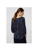 Street One Langarmshirt in deep blue