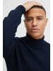 !SOLID Rollkragenpullover SDClive RN in Blau